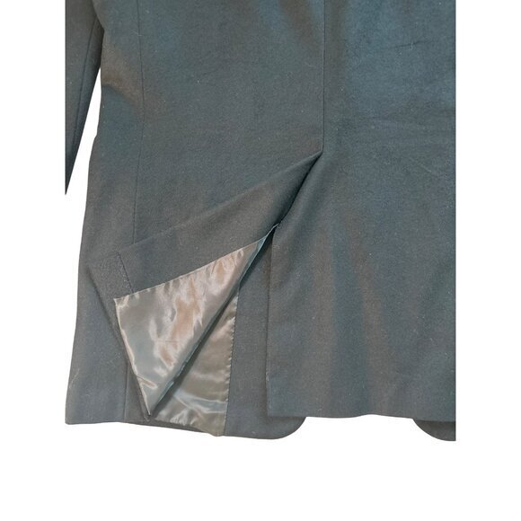 Hickey Freeman Barneys Black Blazer Jacket Sport Coat 40R Boardroom Wool Cashmer - Picture 11 of 11